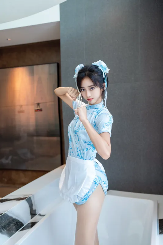 内购无水印 春丽诱人白色丝袜 - 时安安